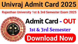 Uniraj BA Admit Card